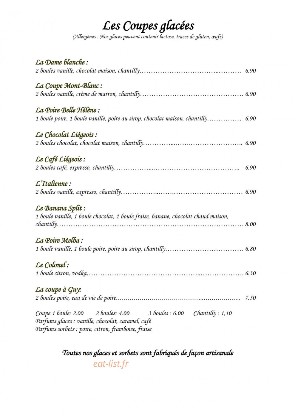 Le Grenier — carte page 7