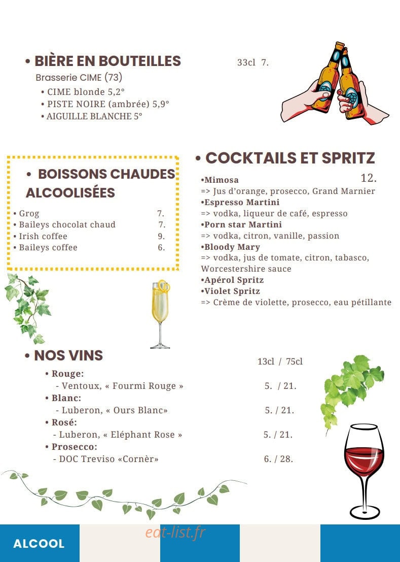 Arcus Coffee — carte page 7