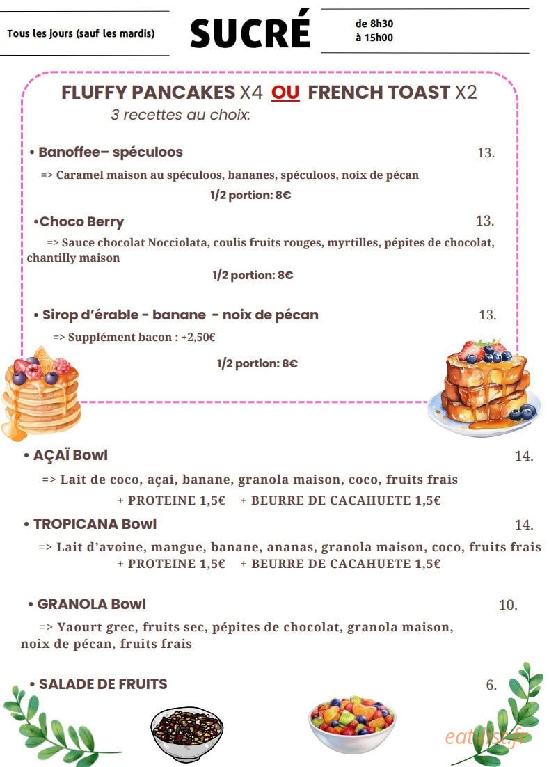 Arcus Coffee — carte page 6