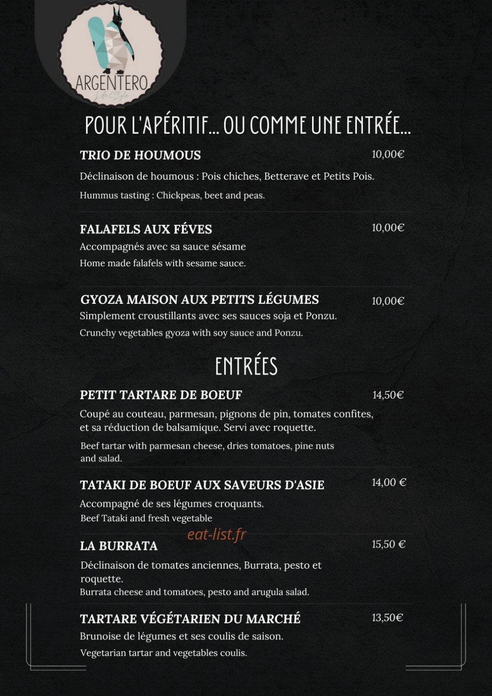 Argentero — carte page 1