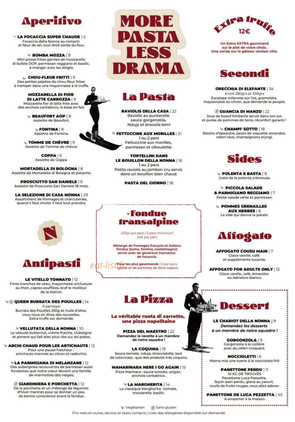 Casa Nonna — carte page 1