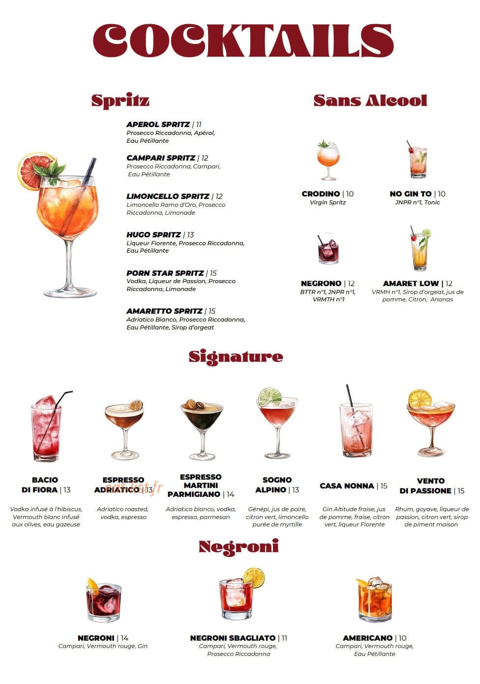 Casa Nonna — carte page 4