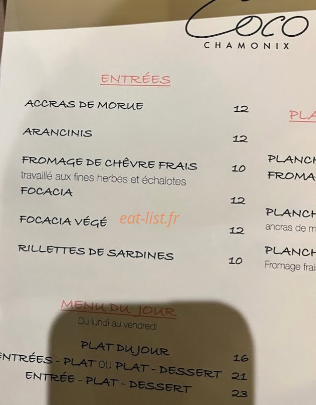 Coco — carte page 1