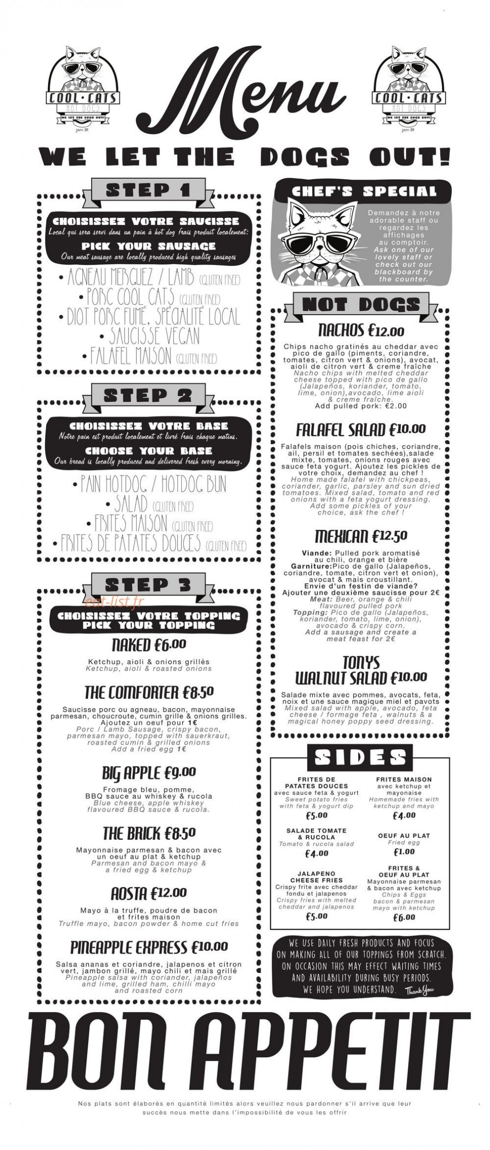 Cool Cats — carte page 1