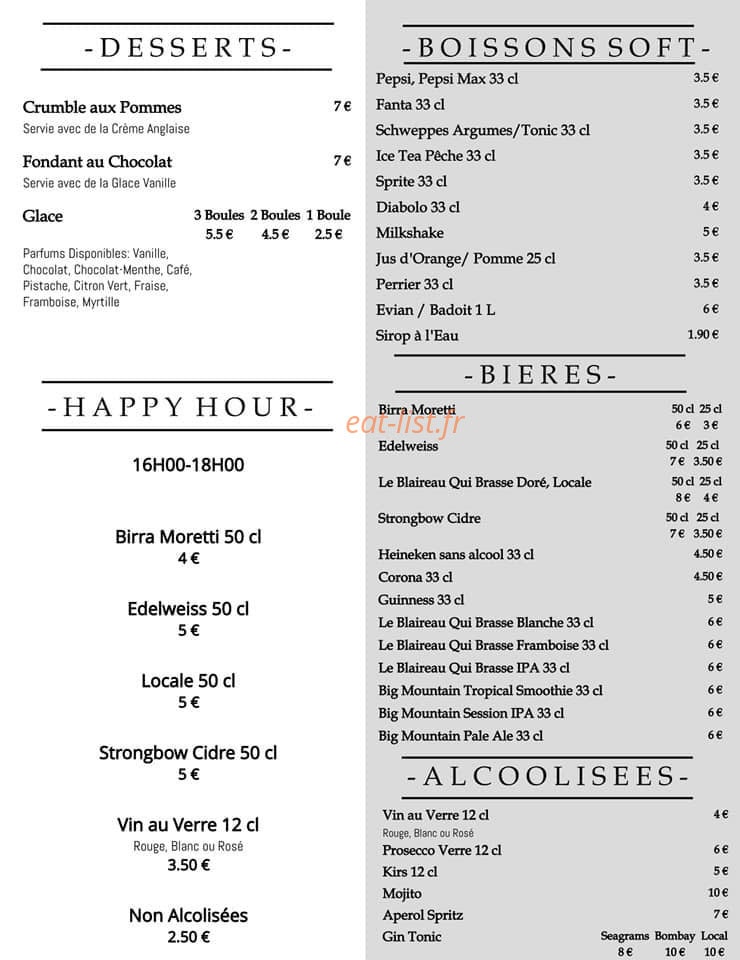 Hôtel Les Lanchers — carte page 3