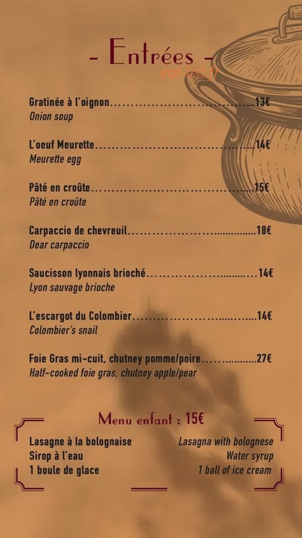 Jeanie Chamonix — carte page 1