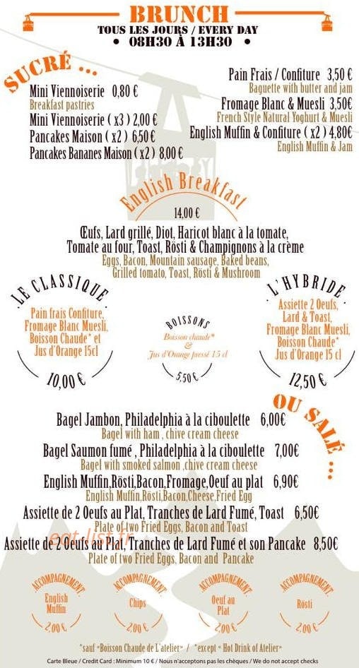 L'Atelier — carte page 3