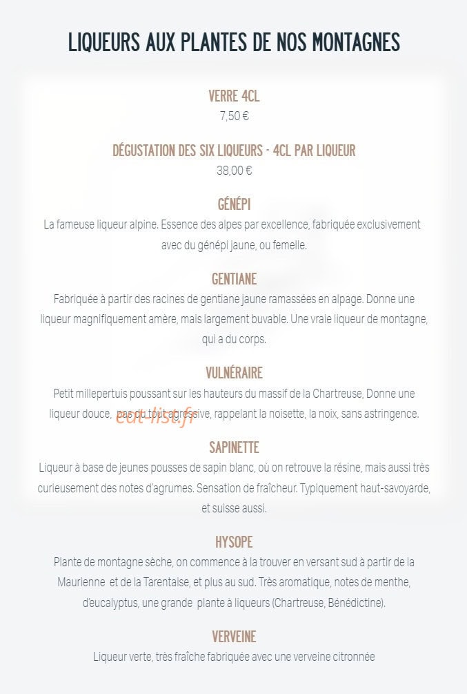 L'Hydromel — carte page 24