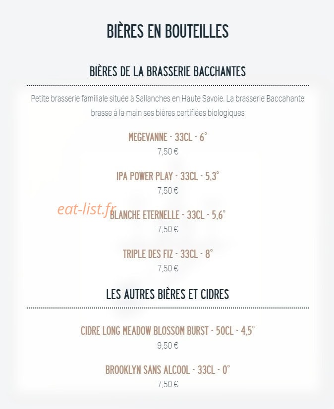 L'Hydromel — carte page 10