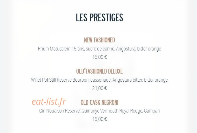 L'Hydromel — carte page 30