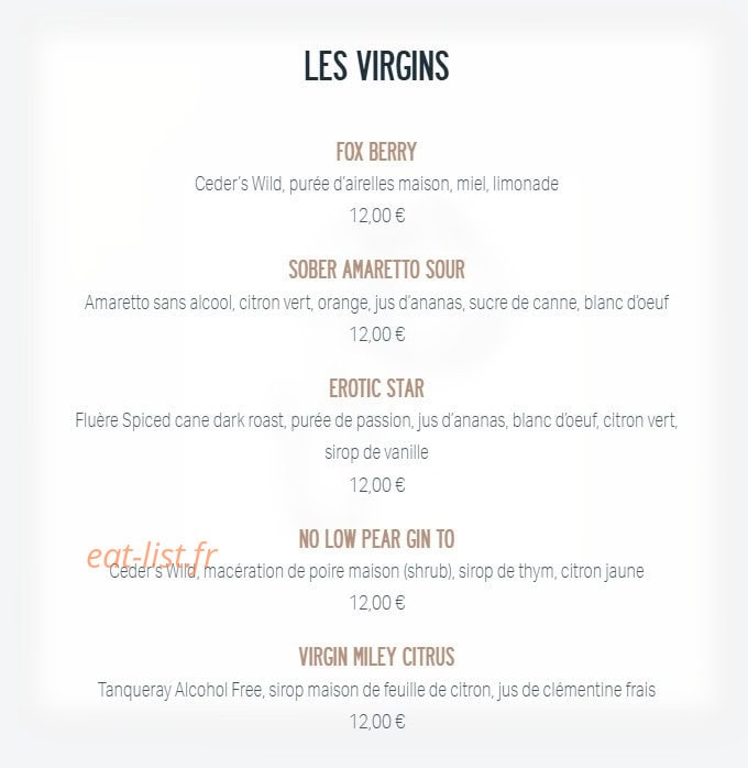 L'Hydromel — carte page 28
