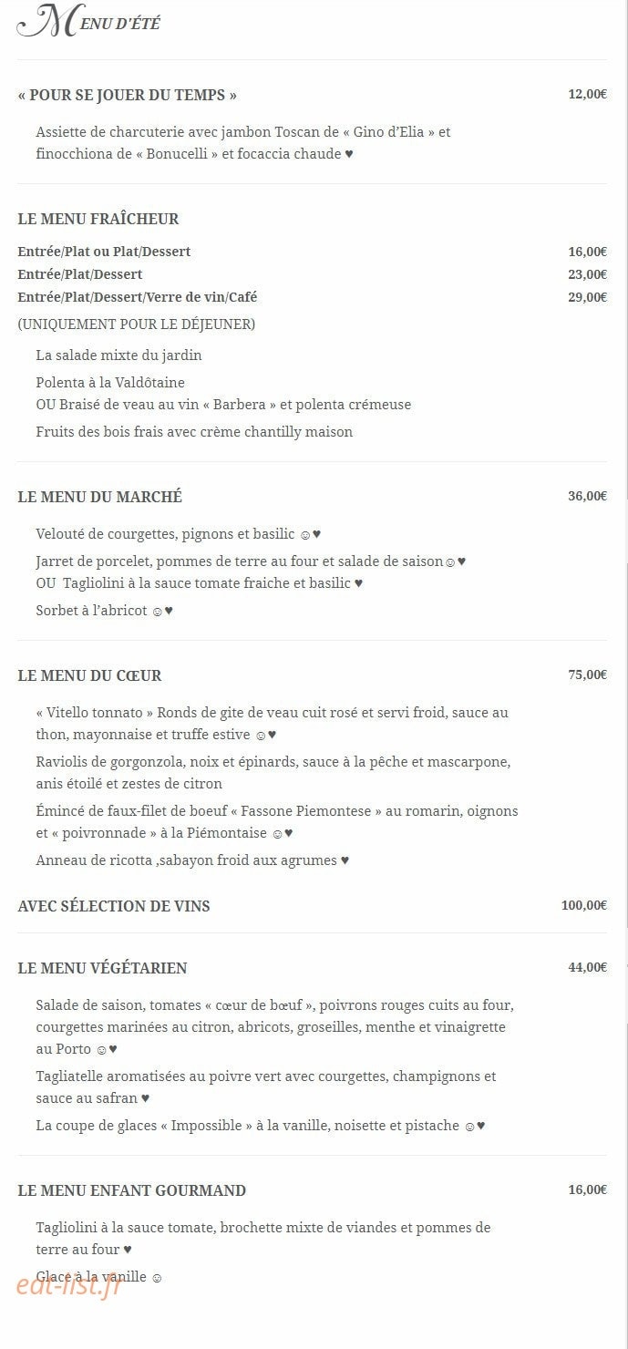 L'Impossible — carte page 1