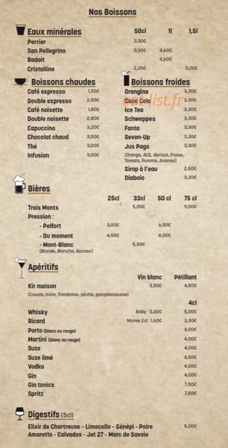 La Crémerie Du Moulin — carte page 6