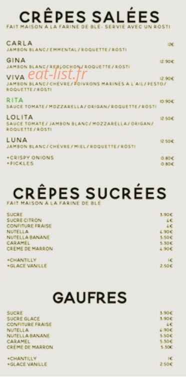 La Fabrica — carte page 4