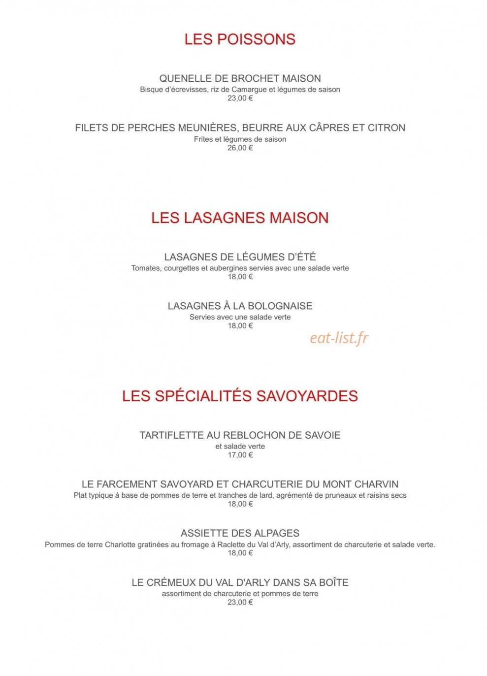 La Moraine — carte page 4