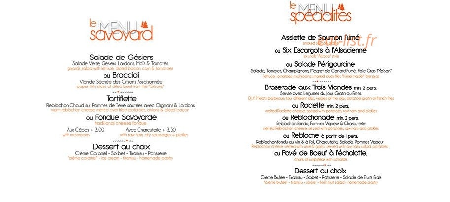 Le Boccalatte — carte page 1