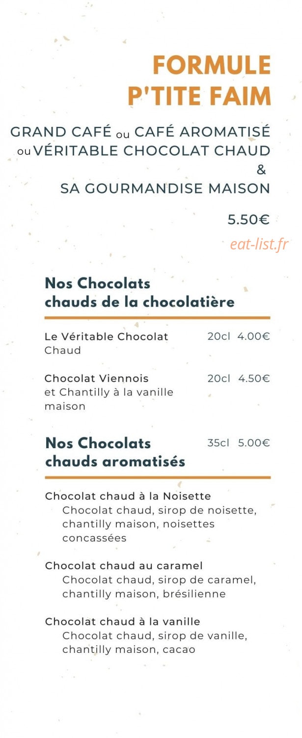 Le Cafe du Genepy — carte page 6