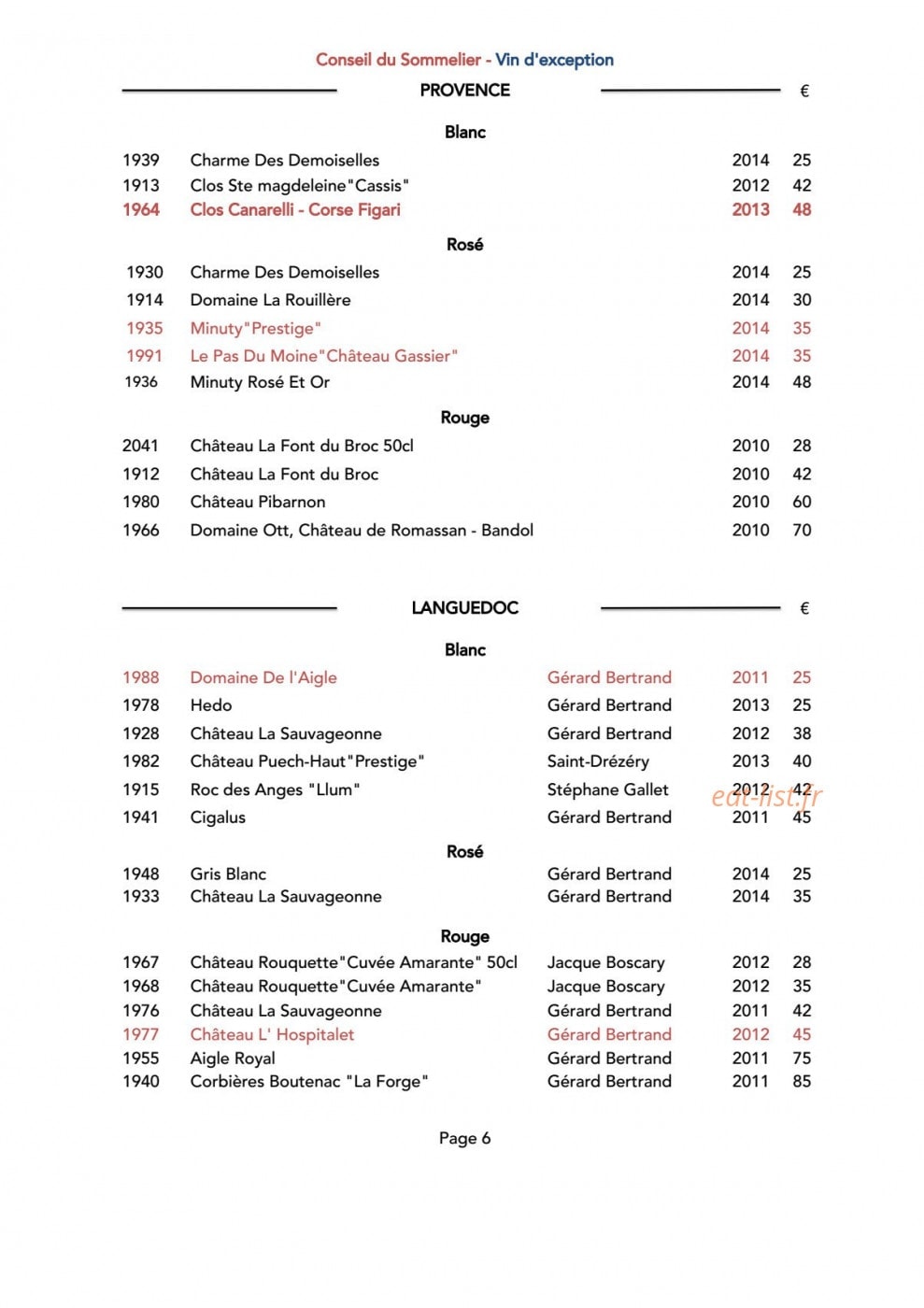 Le Cap Horn — carte page 8