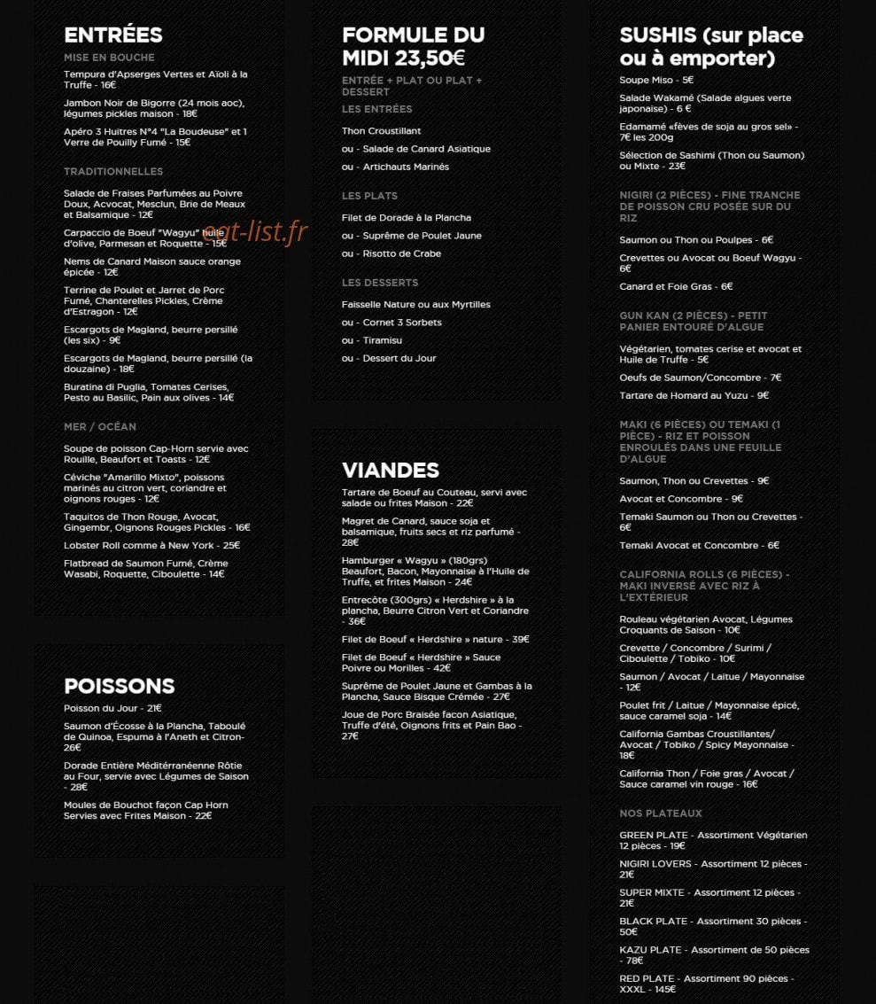 Le Cap Horn — carte page 1
