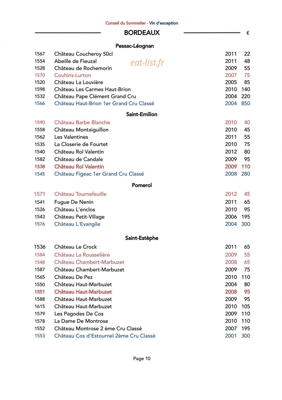 Le Cap Horn — carte page 12