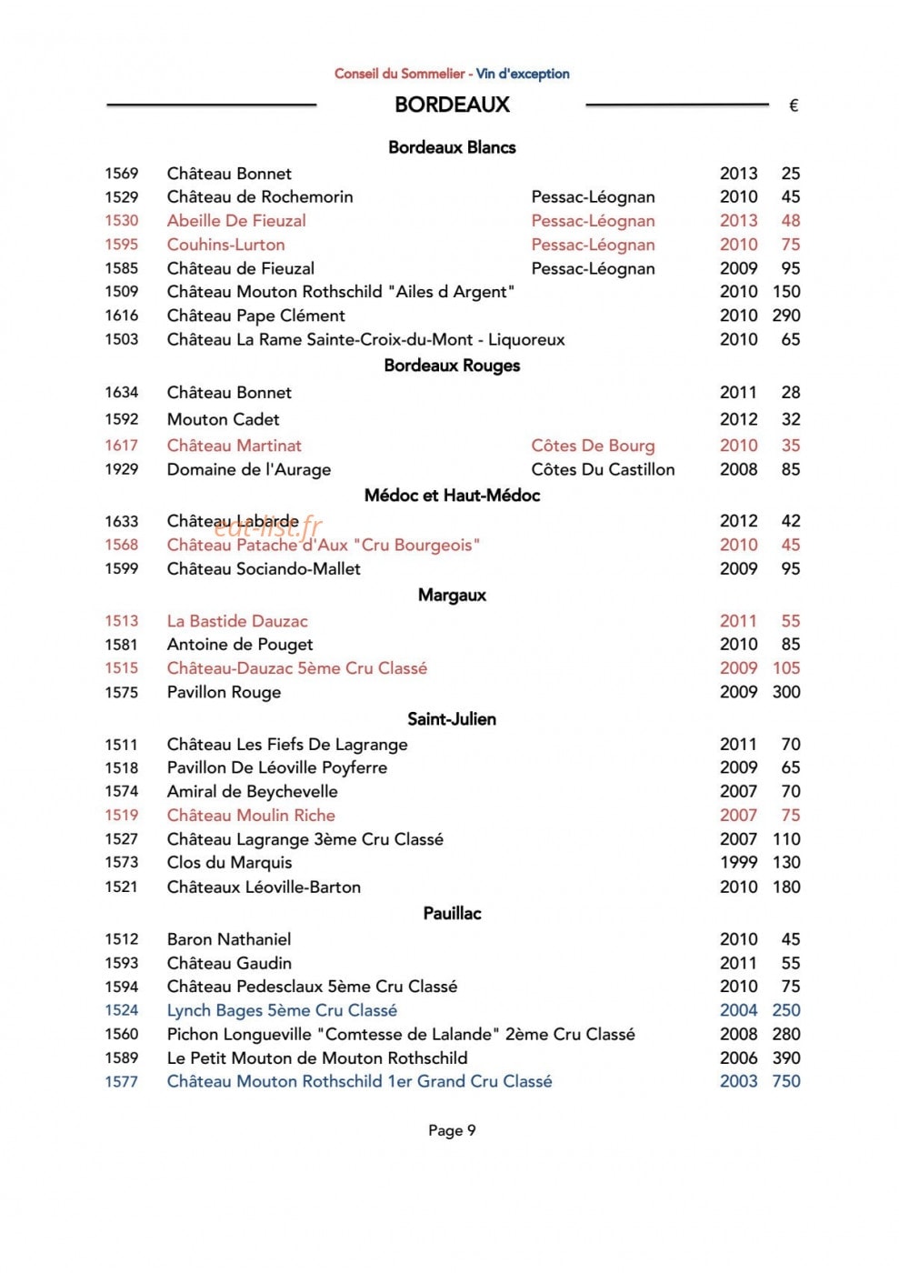 Le Cap Horn — carte page 11