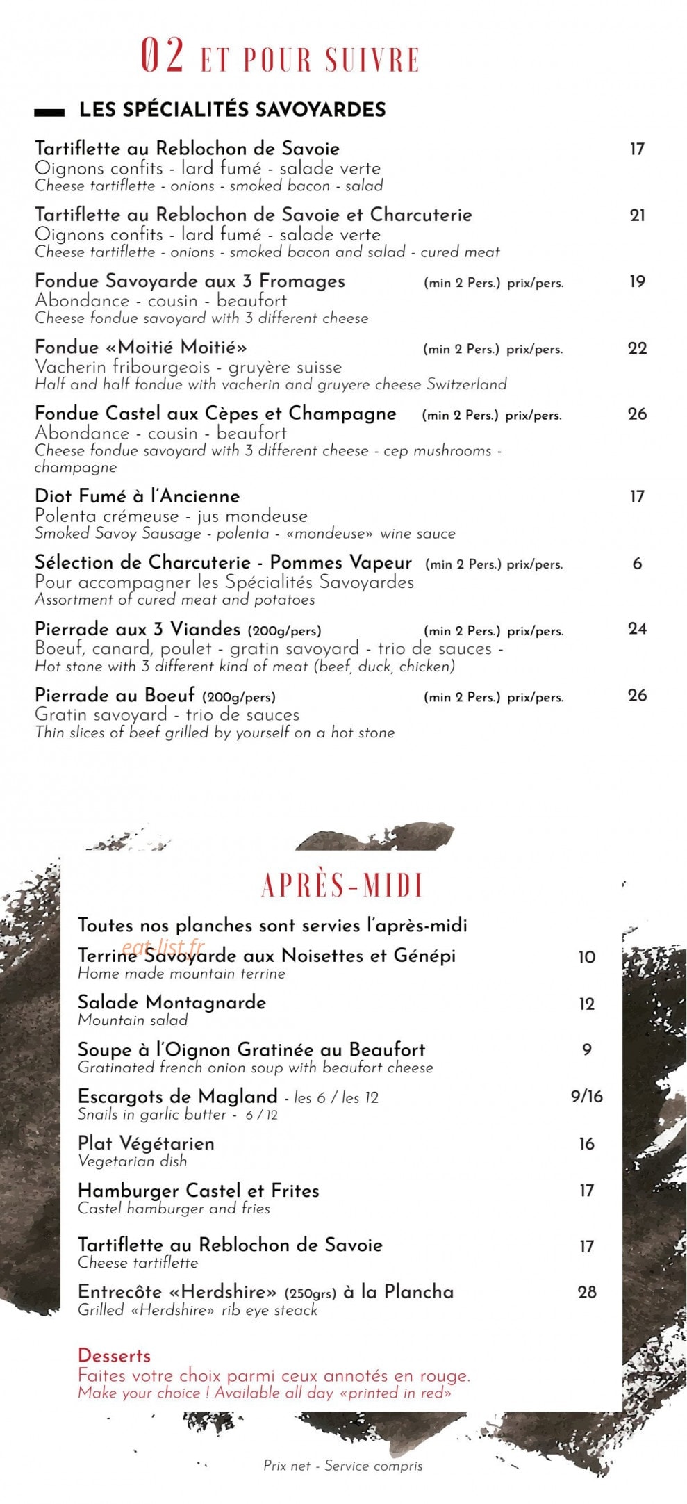 Le Castel — carte page 3