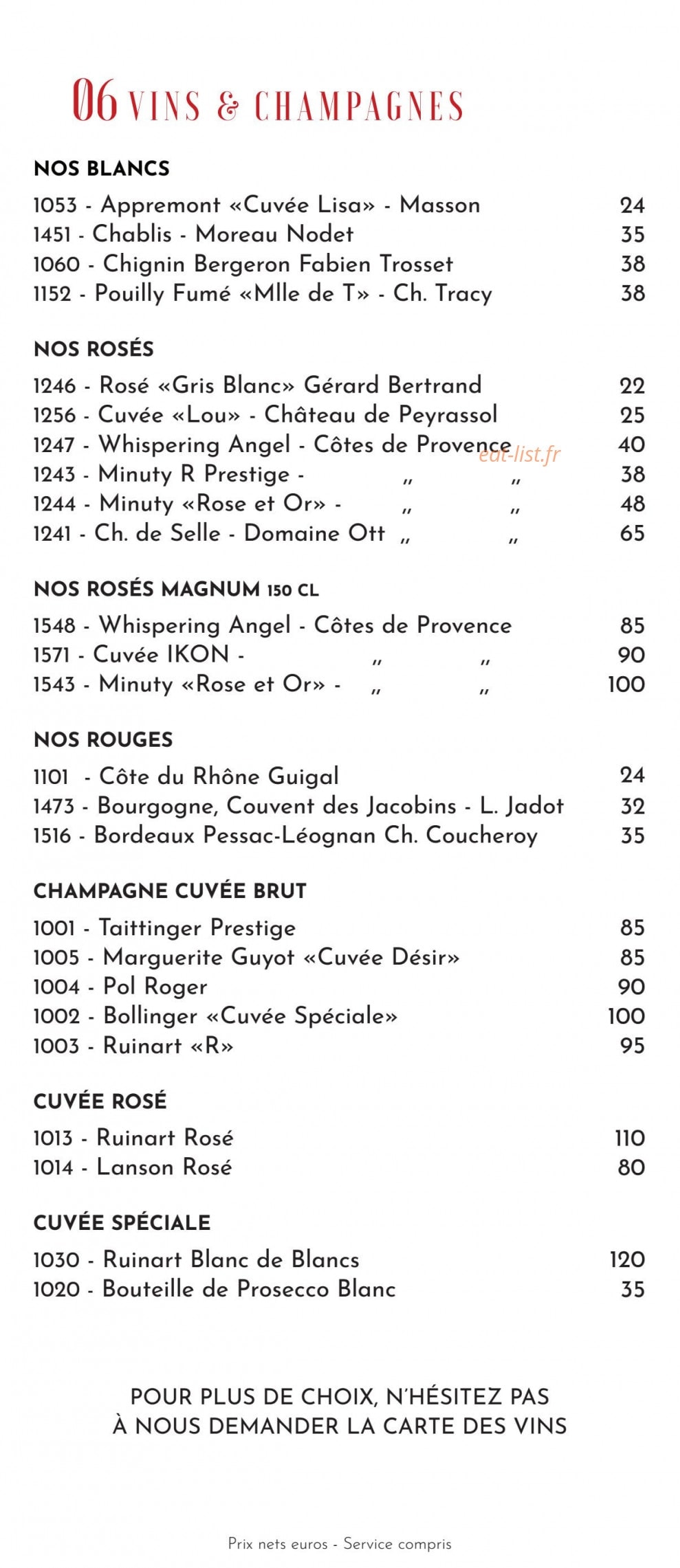 Le Castel — carte page 9