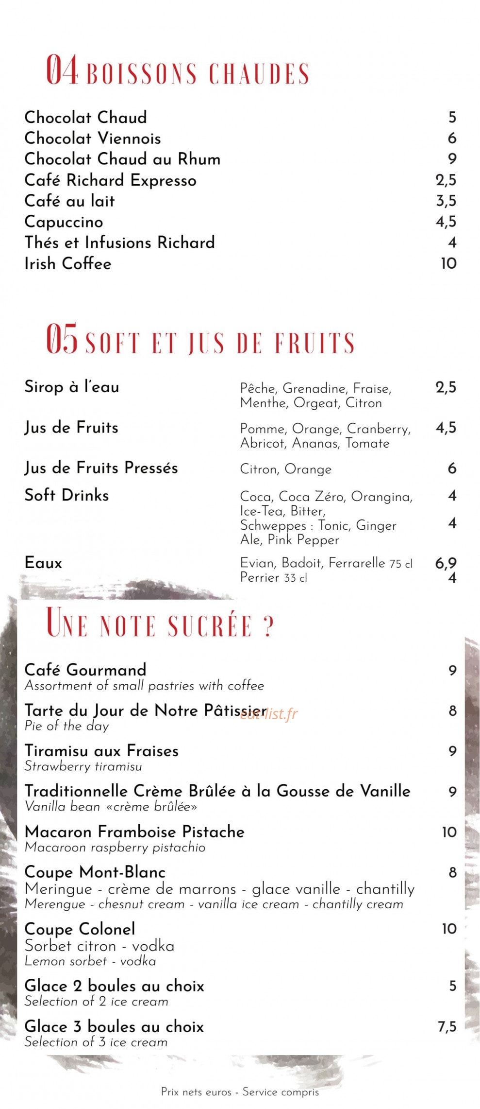 Le Castel — carte page 7