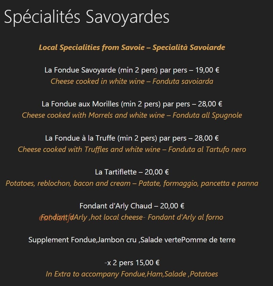 Le Chaudron — carte page 2