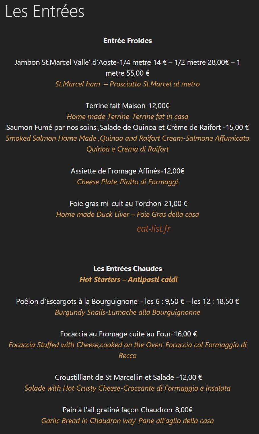 Le Chaudron — carte page 1