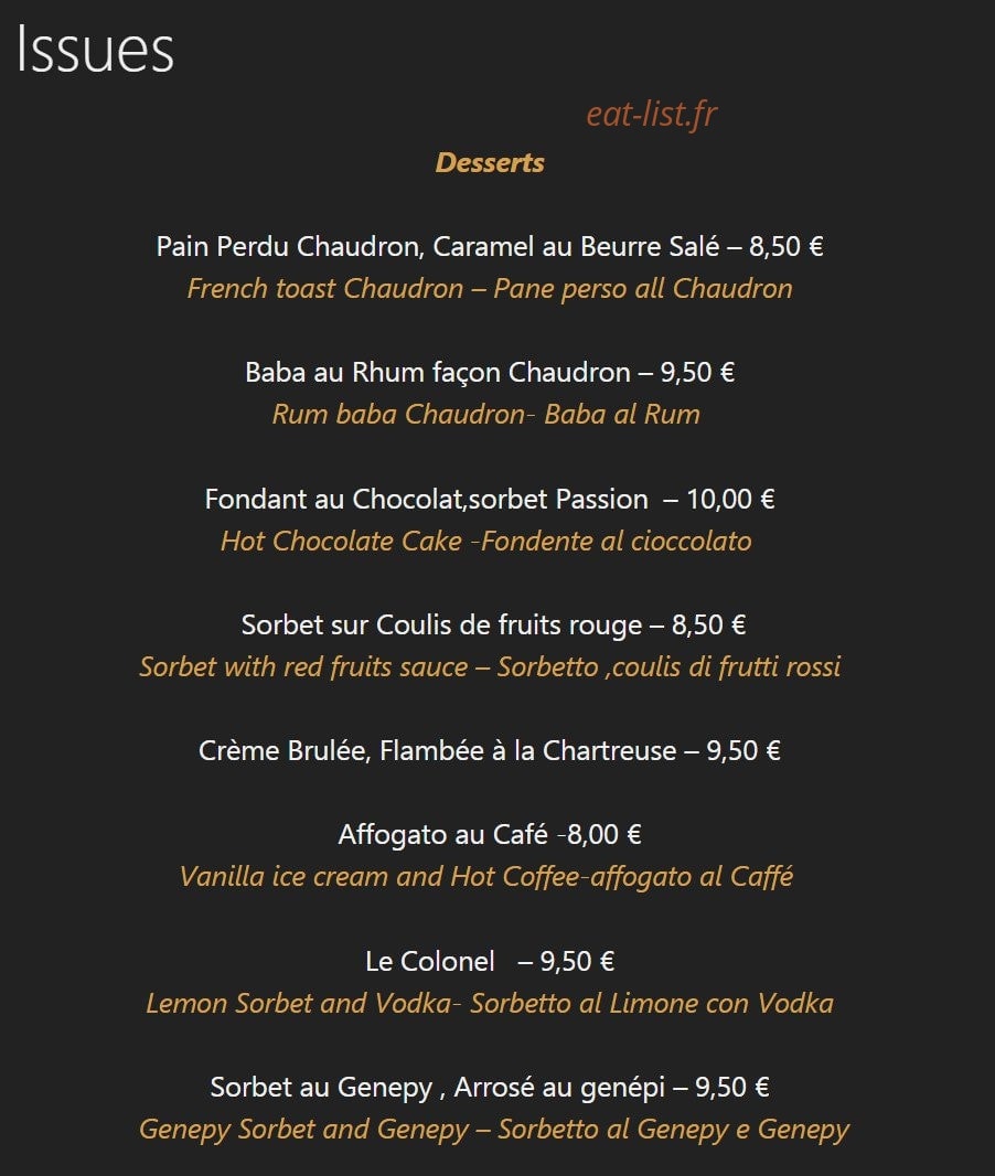 Le Chaudron — carte page 4