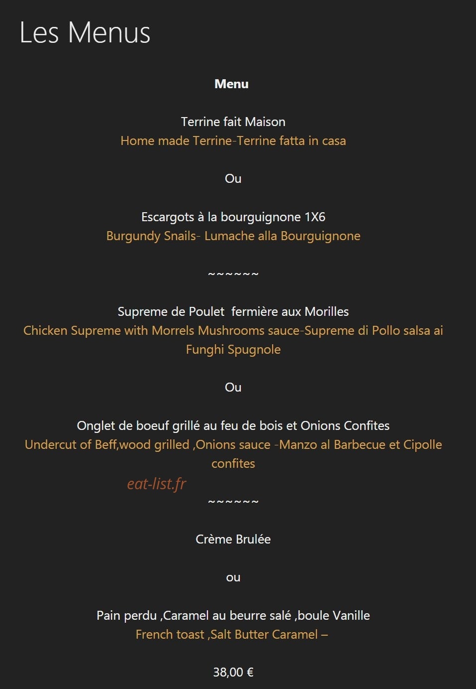 Le Chaudron — carte page 5