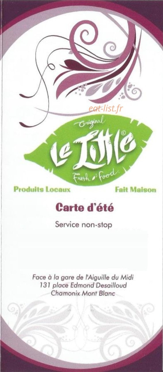 Le Little — carte page 1