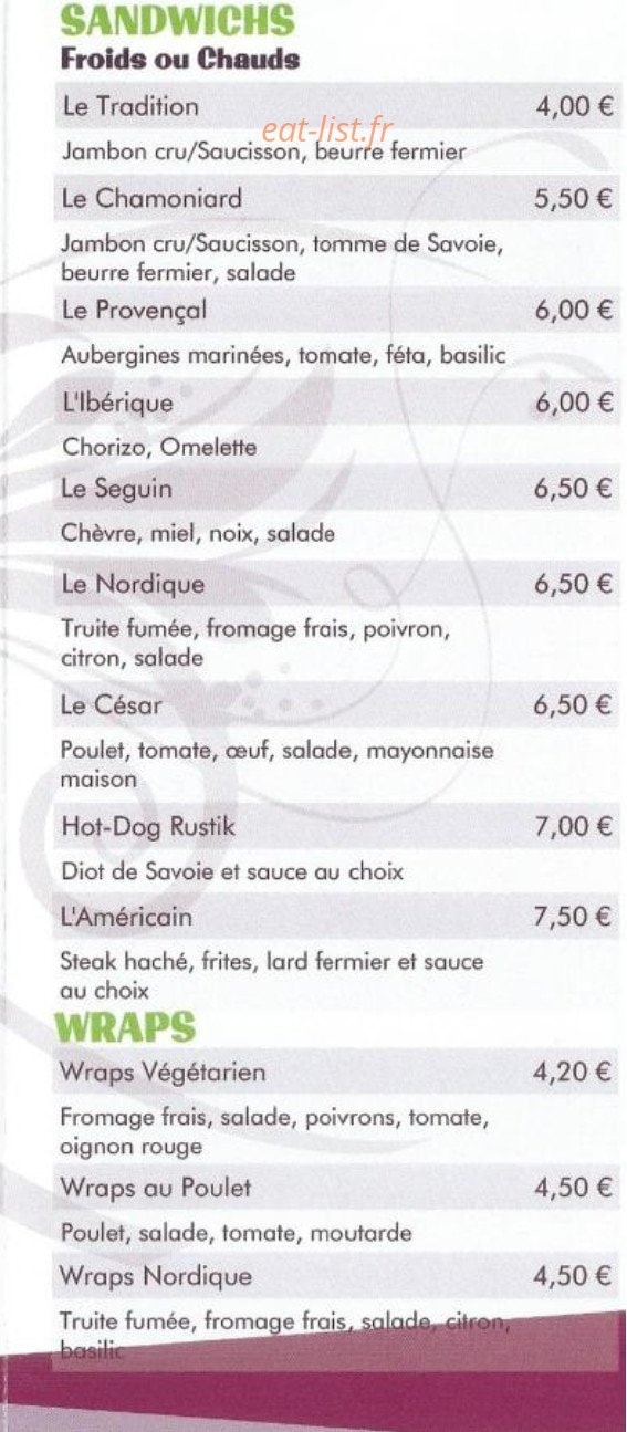 Le Little — carte page 4