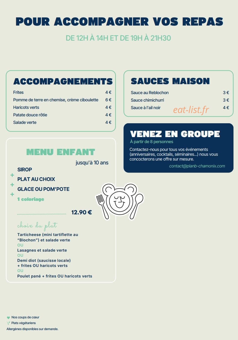 Le Plan B — carte page 3