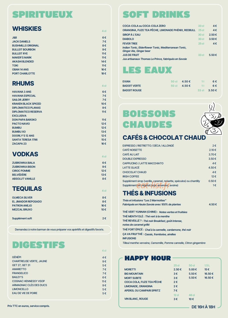 Le Plan B — carte page 7