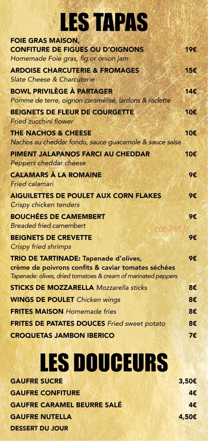 Le Privilège — carte page 8