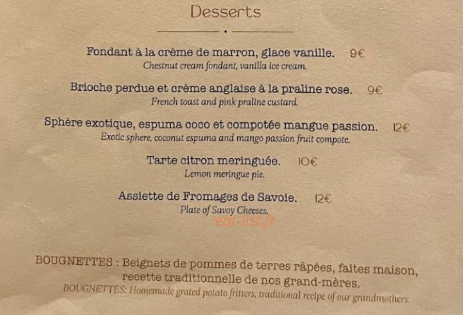 Le Rond Point — carte page 3
