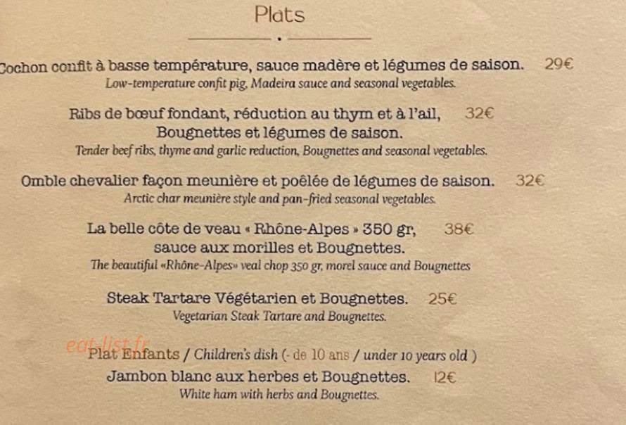 Le Rond Point — carte page 2