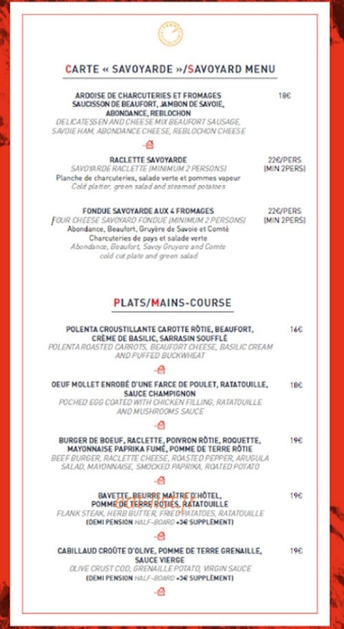 Le Rôtissier — carte page 2