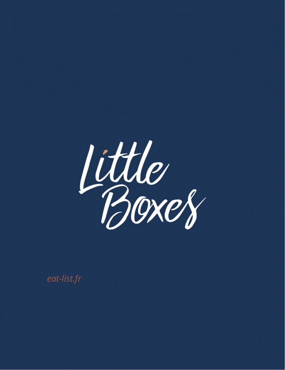 Little boxes — carte page 1