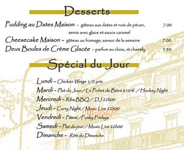 Micro Brasserie de Chamonix — carte page 3
