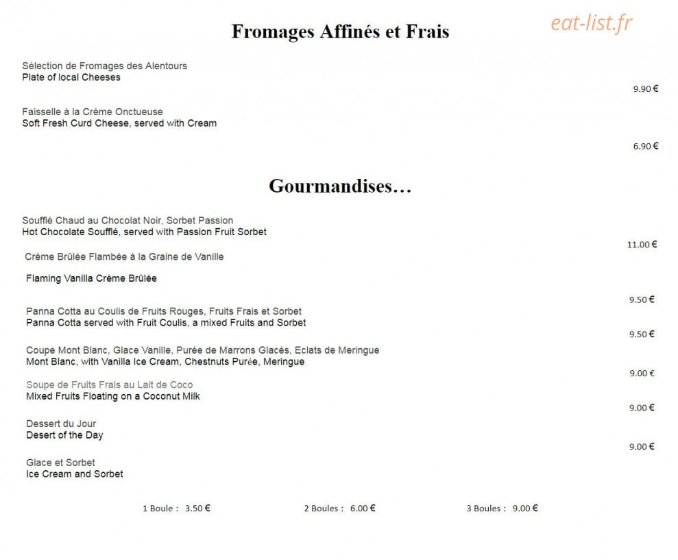 Panier des 4 Saisons — carte page 2