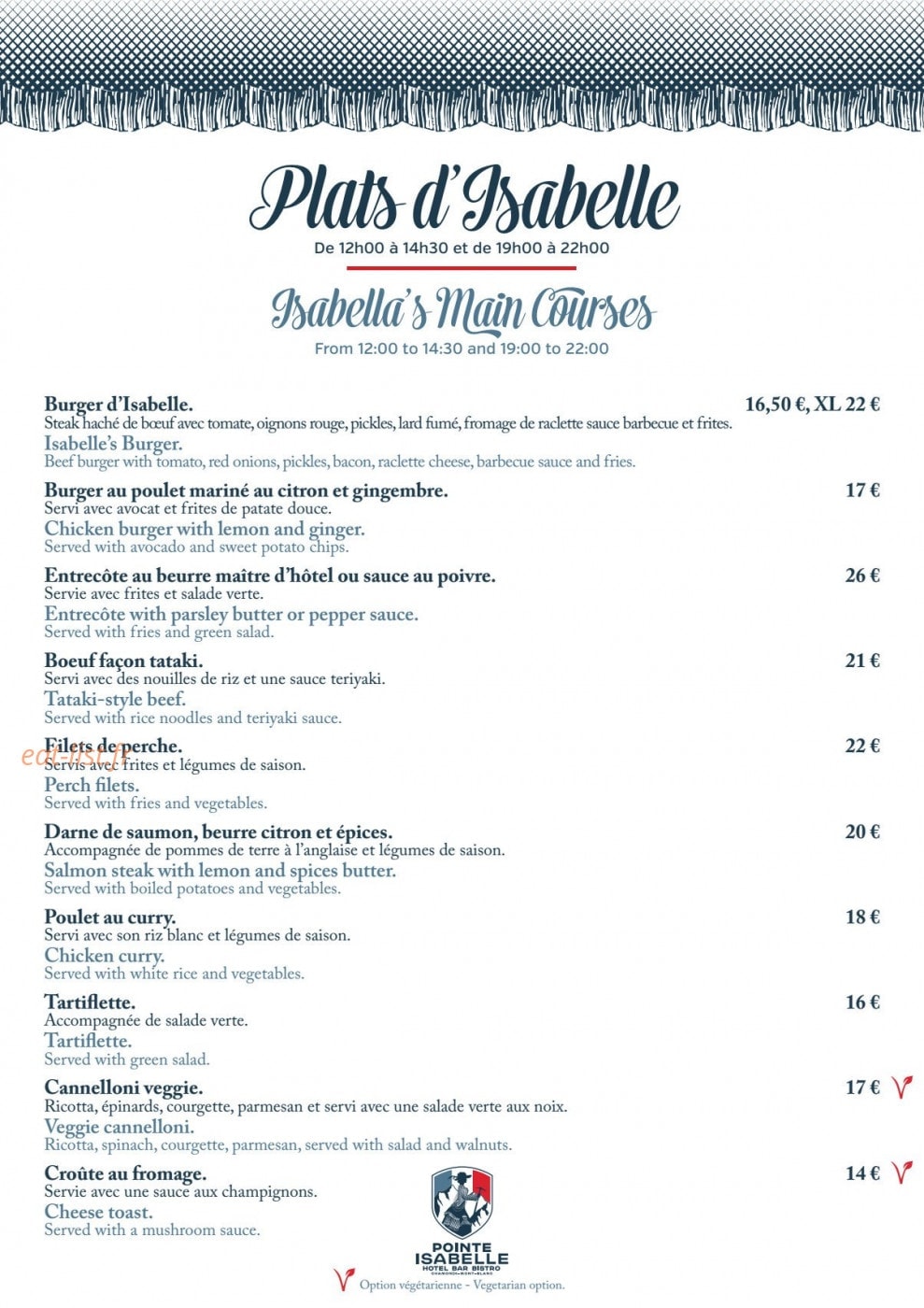 Pointe Isabelle — carte page 2