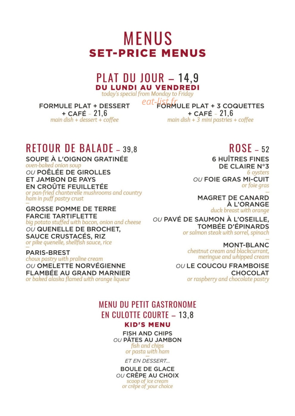 Rose Du Pont — carte page 5