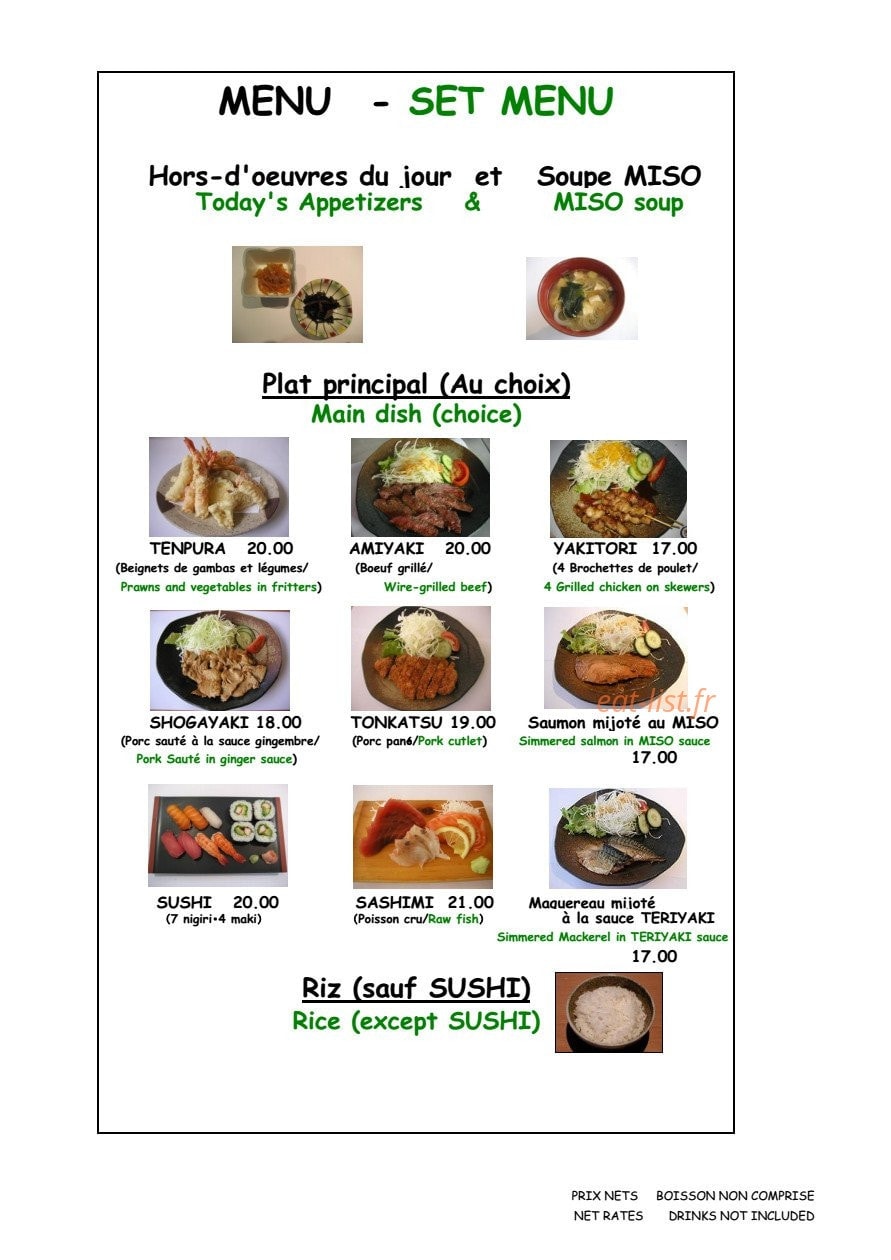Satsuki — carte page 2