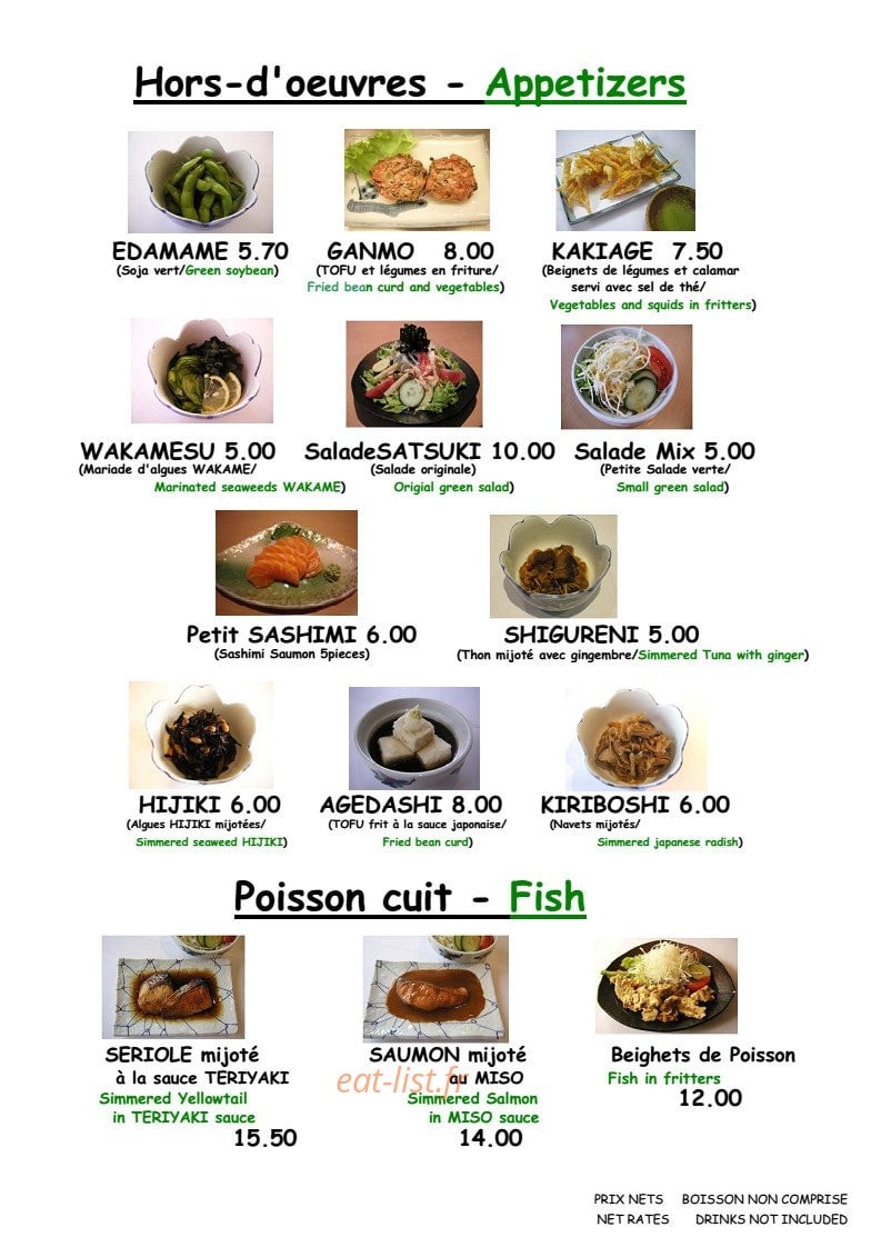 Satsuki — carte page 5