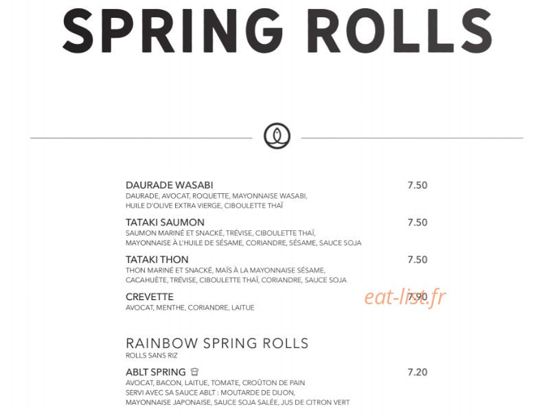 Sushi Shop — carte page 24