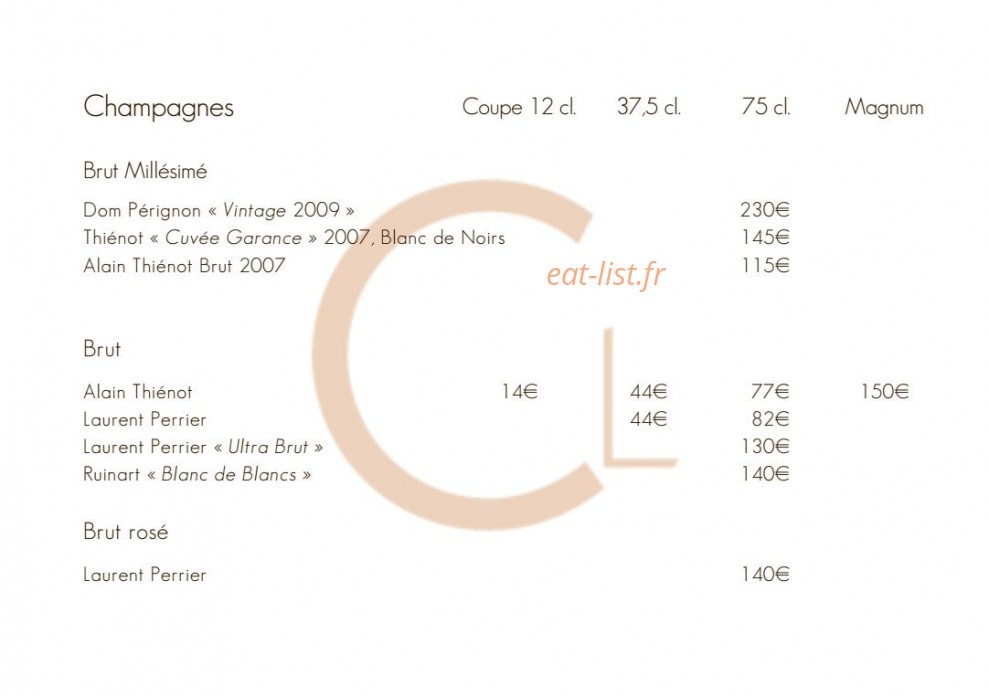 Comptoir du Lac — carte page 3