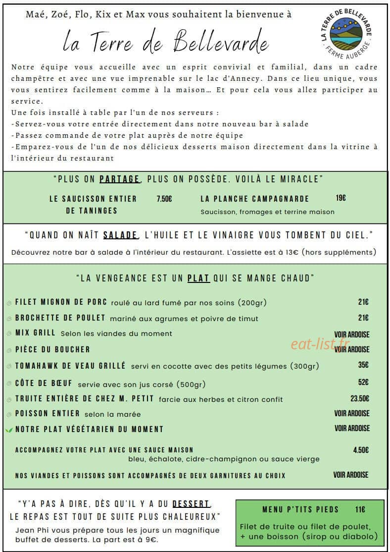 Terre de Bellevarde — carte page 1